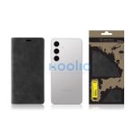 Tactical Xproof Samsung Galaxy S24 flip/oldalra nyíló tok, fekete