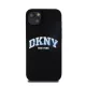DKNY Liquid Silicone Arch Logo MagSafe iPhone 15 Plus hátlap tok, fekete