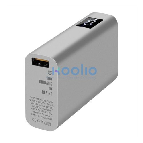 Tactical EDC Brick Power bank / külső akkumulátor / Power bank, 9600mAH, szürke