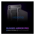 Spigen Rugged Armor Pro iPad Pro 11" (2024 / 2025) tok, fekete