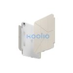 Uniq Camden Click Apple iPad Air 13" (2024) műanyag tok, bézs