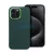 Frame iPhone 15 Pro Max közepesen ütésálló tok kameravédő kerettel, zöld