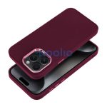 Frame iPhone 15 Pro Max közepesen ütésálló tok kameravédő kerettel, lila