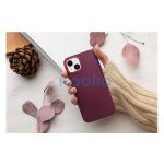 Frame iPhone 15 Pro Max közepesen ütésálló tok kameravédő kerettel, lila