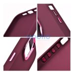 Frame iPhone 15 Pro Max közepesen ütésálló tok kameravédő kerettel, lila