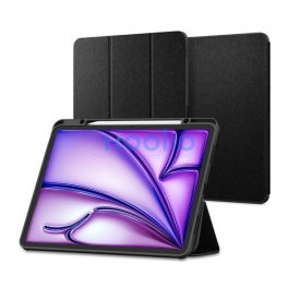   Spigen Urban Fit Apple iPad Air 13" (2024 / 2025) oldalra nyíló tok, fekete