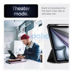 Spigen Urban Fit Apple iPad Air 13" (2024 / 2025) oldalra nyíló tok, fekete