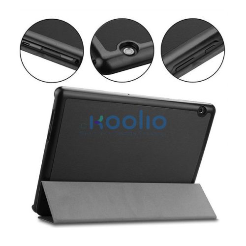 Tactical Book Tri Fold Apple iPad 10.9 2022 / iPad 11 2025 tok, fekete