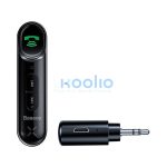 Baseus Qiyin bluetooth 5.0 AUX vevő, fekete