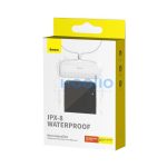 Baseus AquaGlide vízálló telefontok, fehér