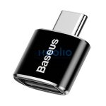 Baseus USB-USB-C 2.4A adapter, fekete