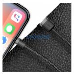 Baseus Cafule USB / Lightning töltő- és adatkábel, 1,5A, 2m, szürke-fekete