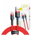 Baseus Cafule USB / USB-C töltő- és adatkábel 2A, 2m, piros