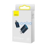 Baseus Ingenuity USB-C-USB-A OTG adapter, kék