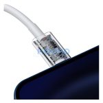Baseus Superior Series USB-C / Lightning töltő- és adatkábel, 20W, PD, 1m, fehér