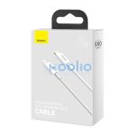 Baseus Superior Series USB-C / Lightning töltő- és adatkábel, 20W, PD, 1m, fehér