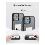 E-Ink okos telefontok, programozható NFC kijelzővel iPhone 15 Pro Max, rózsaszín