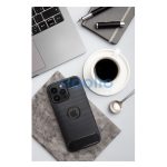 Forcell Carbon Apple iPhone 16 szilikon tok, fekete