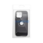 Forcell Carbon Apple iPhone 16 szilikon tok, fekete
