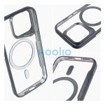 Ergofit Apple iPhone 16 Plus MagSafe kompatibilis hátlap tok, fekete