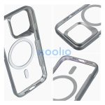 Ergofit Apple iPhone 16 Plus MagSafe kompatibilis hátlap tok, szürke