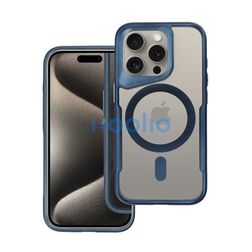 Ergofit Apple iPhone 16 Pro MagSafe kompatibilis hátlap tok, kék