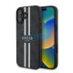 Guess 4G Printed Stripes MagSafe Apple iPhone 16 Plus hátlap tok, fekete/barna GUHMP16MP4RPSK
