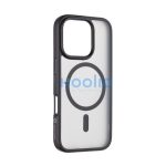 Tactical MagForce Hyperstealth Apple iPhone 16 Pro MagSafe kompatibilis tok, áttetsző/sötétszürke