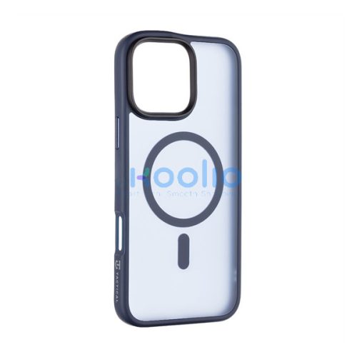 Tactical MagForce Hyperstealth Apple iPhone 16 Pro Max MagSafe kompatibilis tok, áttetsző/sötétkék