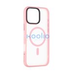 Tactical MagForce Hyperstealth Apple iPhone 16 Pro Max MagSafe kompatibilis tok, áttetsző/rózsaszín