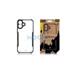 Tactical Quantum Stealth Apple iPhone 16 Plus tok, átlátszó/fekete