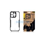 Tactical Quantum Stealth Apple iPhone 16 Pro tok, átlátszó/fekete