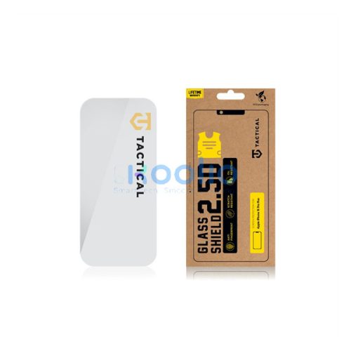 Tactical Glass Shield 2.5D Apple iPhone 16 Pro Max / 17 Pro Max kijelzővédő üvegfólia, átlátszó