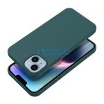 Matt Apple iPhone 16 Pro szilikon tok, sötétzöld