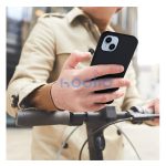 Matt Apple iPhone 16 Pro Max szilikon tok, fekete