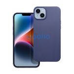 Matt Apple iPhone 16 Pro Max szilikon tok, kék