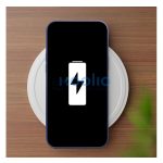 Matt Apple iPhone 16 Pro Max szilikon tok, kék