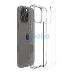 Spigen Ultra Hybrid Apple iPhone 16 Pro Max tok, Crystal Clear, átlátszó ACS07992