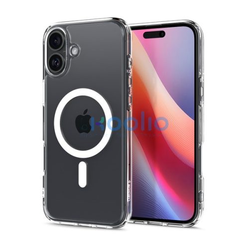 Spigen Ultra Hybrid MagFit iPhone 16 Plus tok, MagSafe, fehér ACS08075