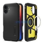 Spigen Tough Armor MagFit iPhone 16 Plus tok, MagSafe, fekete ACS08085
