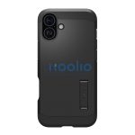 Spigen Tough Armor MagFit iPhone 16 Plus tok, MagSafe, fekete ACS08085