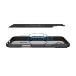 Spigen Thin Fit MagFit iPhone 16 Plus tok, MagSafe, fekete ACS08060