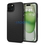 Spigen Liquid Air Apple iPhone 16 Plus tok, Matte Black, fekete ACS08066