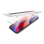 Spigen Glas.tR EZ Fit HD Apple iPhone 16 Pro Max / 17 Pro Max tempered kijelzővédő fólia felhelyező kerettel (1db)