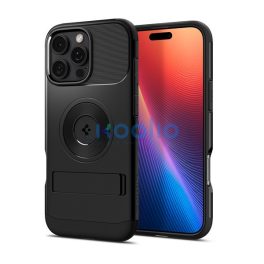   Spigen Slim Armor MagFit iPhone 16 Pro tok, MagSafe, fekete ACS08164