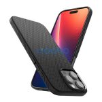 Spigen Liquid Air Apple iPhone 16 Pro Max tok, Matte Black, fekete ACS07988