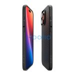 Spigen Liquid Air Apple iPhone 16 Pro Max tok, Matte Black, fekete ACS07988