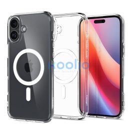  Spigen Ultra Hybrid MagFit Apple iPhone 16 tok, MagSafe, fehér ACS08205