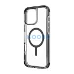 Uniq Combat Apple iPhone 16 Plus MagSafe szilikon tok, karbon fekete