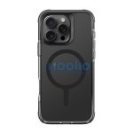 Uniq Combat Apple iPhone 16 Pro MagSafe szilikon tok, karbon fekete